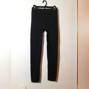 Steve Madden Classic Black Tights Leggings Black Women's Size M